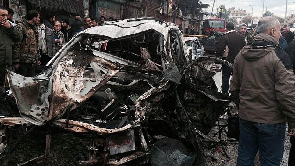 В результате взрыва автомобиля в Сирии погибли многие люди